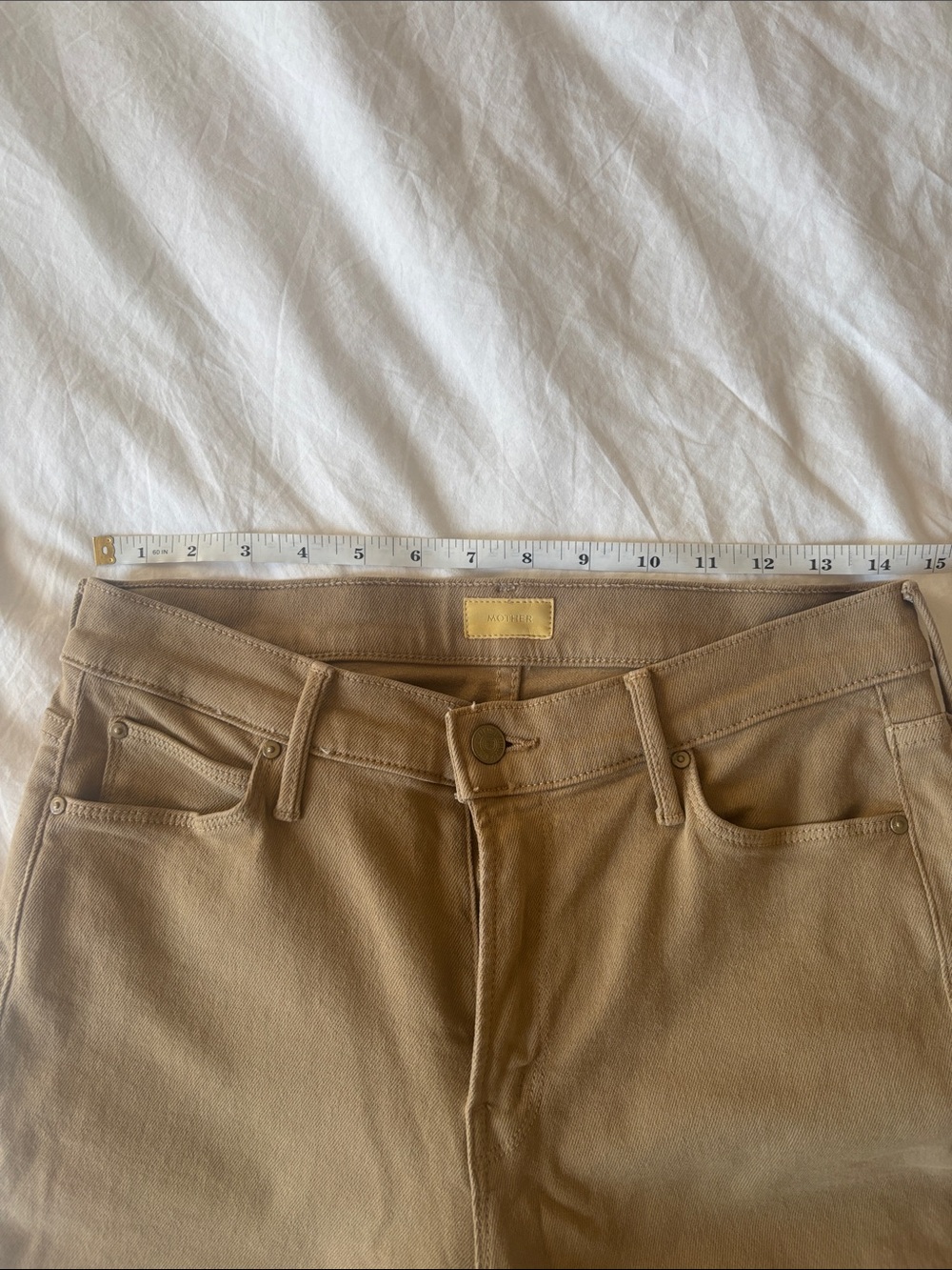 MOTHER Mid Rise Dazzler Ankle Fray, Second Chance, 29 - Picture 6 of 10
